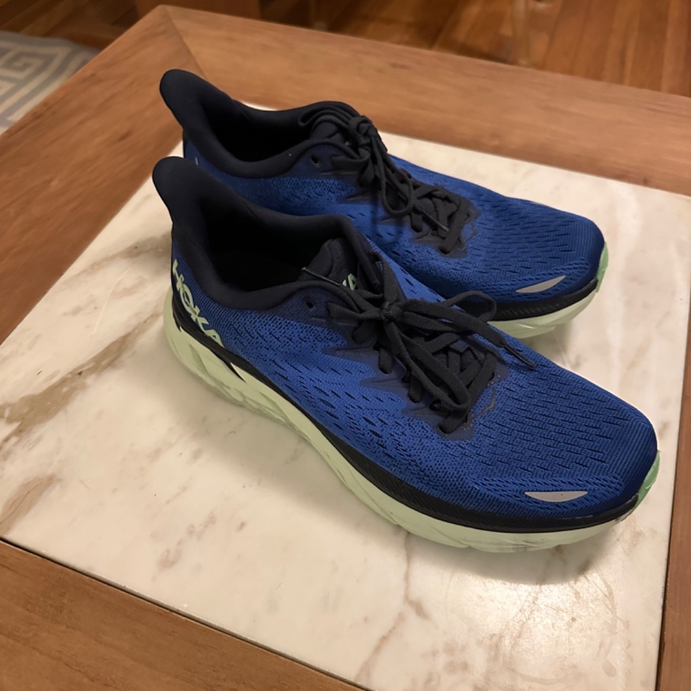 Blue Hoka Clifton 9 V655 Sneakers